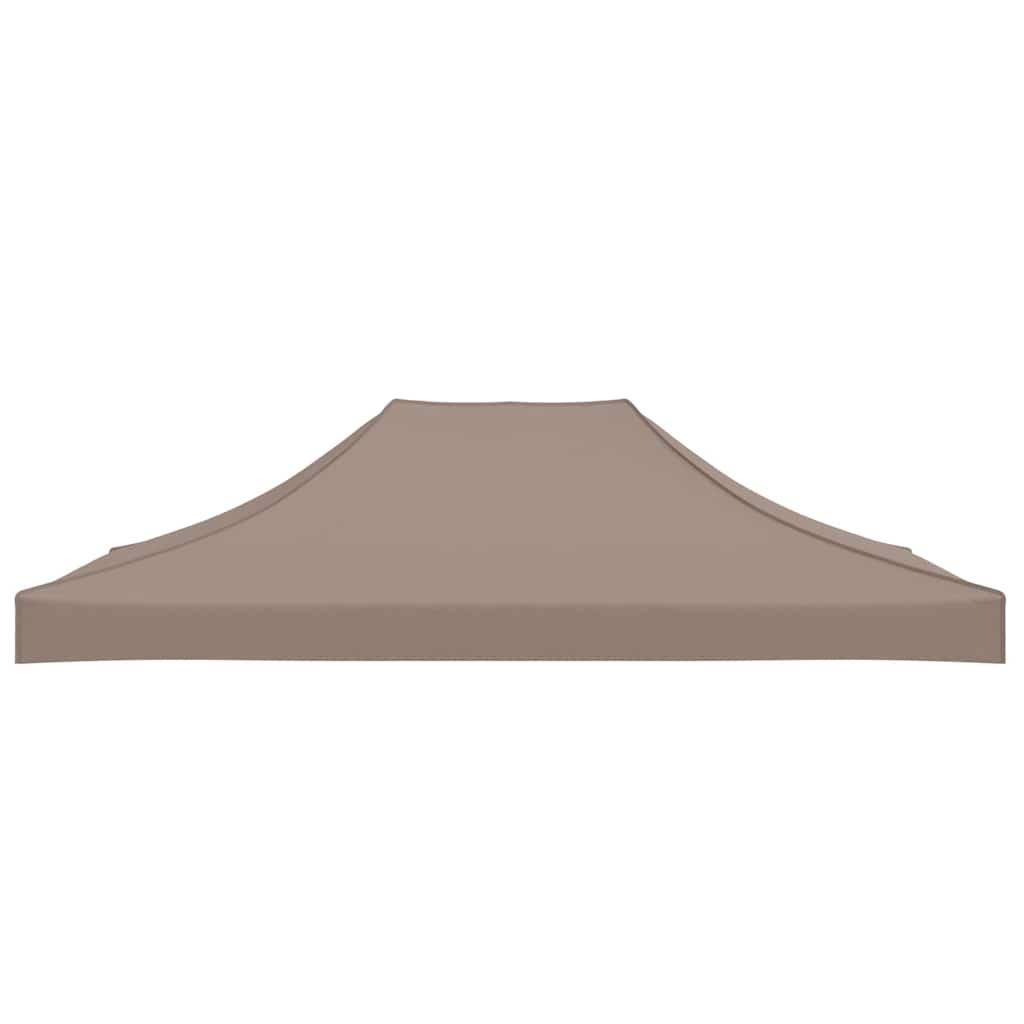 Vidaxl Ersatzdach für Partytent 4x3 m Taupe, 270 g/m² - 32% Rabatt