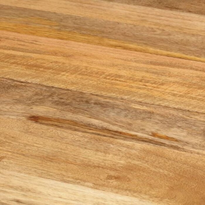 Vidaxl Runder Esstisch Massivholz Mangoholz 110cm - 35% Rabatt