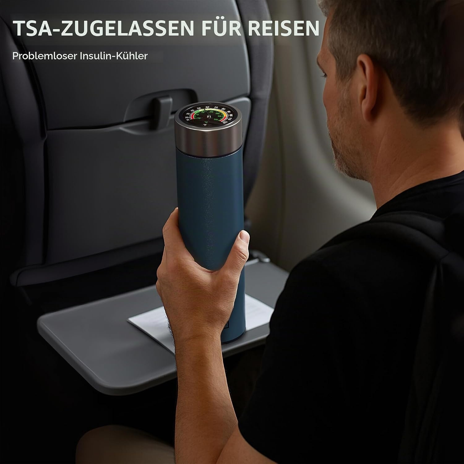 Isolierte Insulin-Kühltasche für 3 Pens - 33% Rabatt - Tragbar & sicher