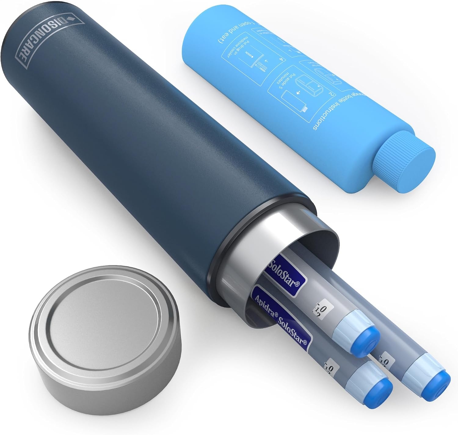 Isolierte Insulin-Kühltasche für 3 Pens - 33% Rabatt - Tragbar & sicher