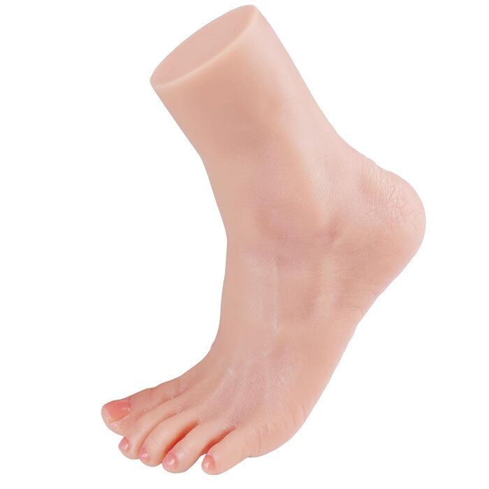 Silikon Fußmodell Damen Gr. 35 - Realistisch, Links - 33% Rabatt