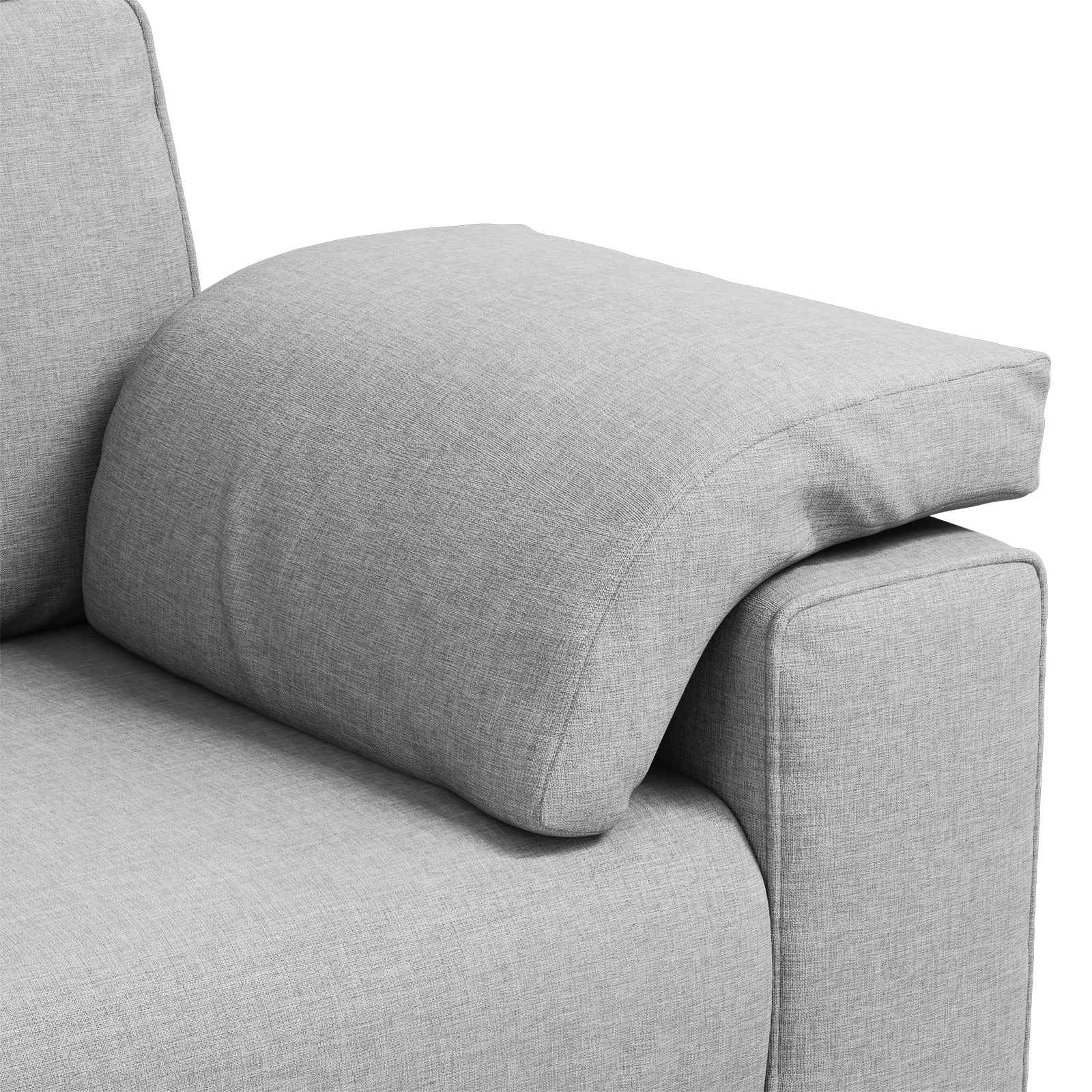 Vidaxl Moderne Loveseat 160 cm in Wolkengrau - 35% Rabatt
