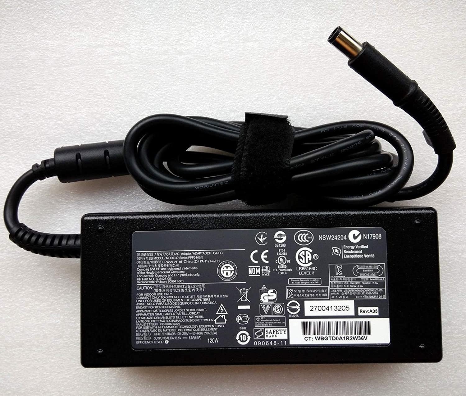 Laptop-Netzteil 120W 18,5V 6,5A für HP - 28% Rabatt