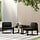 3-teiliges Loungeset aus Aluminium Anthrazit - 35% Rabatt