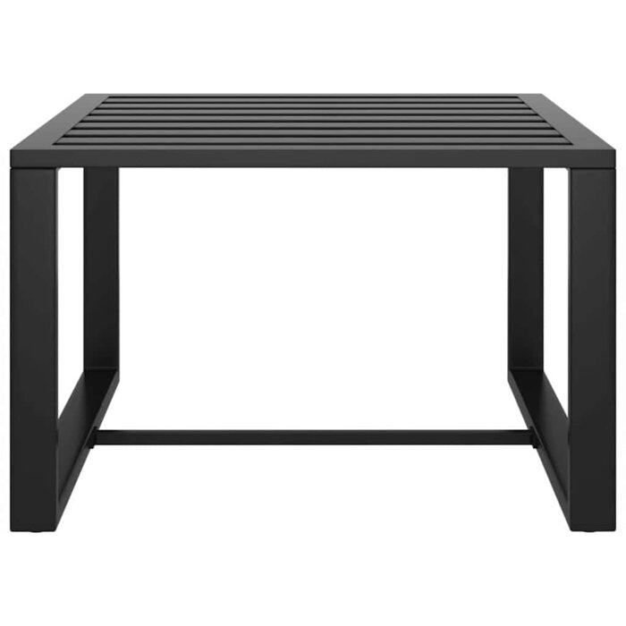 Vidaxl 3-teiliges Loungeset aus Aluminium Anthrazit - 35% Rabatt