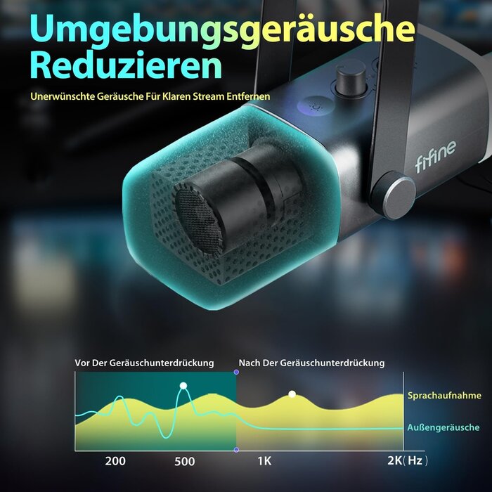 Dynamisches Gaming-Mikrofon mit RGB - 34% Rabatt auf Ausgepackt-Zustand