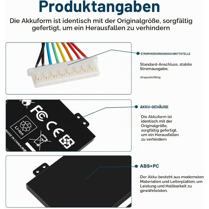 Laptop-Akku 15,4V 58,75Wh für Gaming-Notebooks - 32% Rabatt