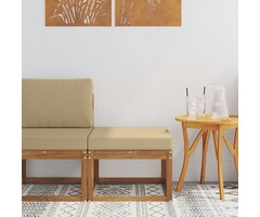 Vidaxl Garten-Fußhocker aus Akazienholz, 59x59cm - 51% Rabatt