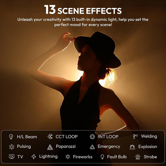 65W LED-Videoleuchte für Studio & Outdoor - 34% Rabatt auf Retourenware