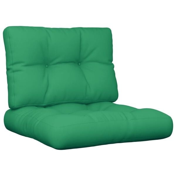 Vidaxl Palettenkissen 2er Set Grün 60x60cm - 33% Rabatt