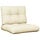 Palettenkissen-Set, Creme, 50x50 cm - 32% Rabatt - Ausgepackt & guter Zustand