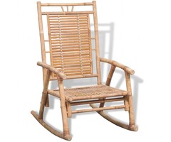 Vidaxl Schaukelstuhl aus Bambus, 66 x 86 x 105 cm - 51% Rabatt