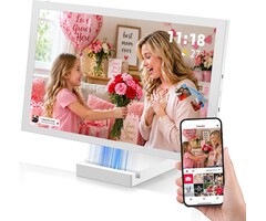Digitale Fototafel 10,1 Zoll HD Touchscreen 64GB WLAN - 49% Rabatt