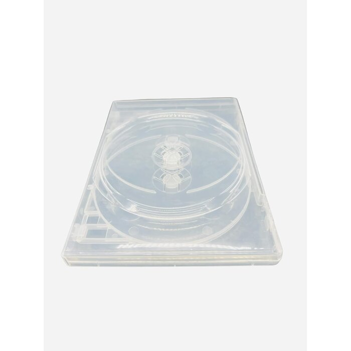 100x DVD & Blu-ray Hüllen für 4 Discs, 14 mm, Transparent - 34% Rabatt