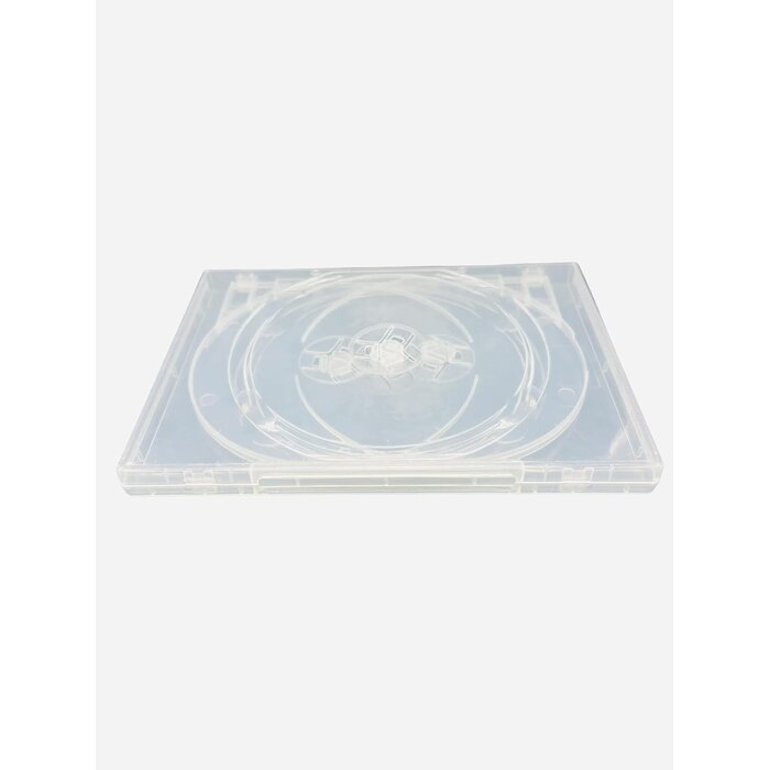 100x DVD & Blu-ray Hüllen für 4 Discs, 14 mm, Transparent - 34% Rabatt