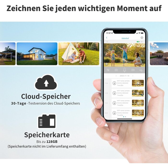 2er-Set 2K WLAN-Überwachungskameras, 360° PTZ, Solarbetrieben - 34% Rabatt