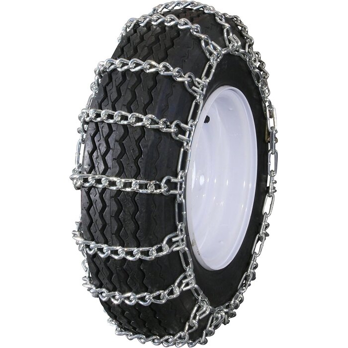 Schneeketten für Gartentraktoren 18x8.50-8, 34% Rabatt, 2er-Set
