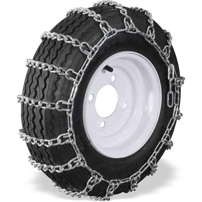 Schneeketten für Gartentraktoren 18x8.50-8, 34% Rabatt, 2er-Set