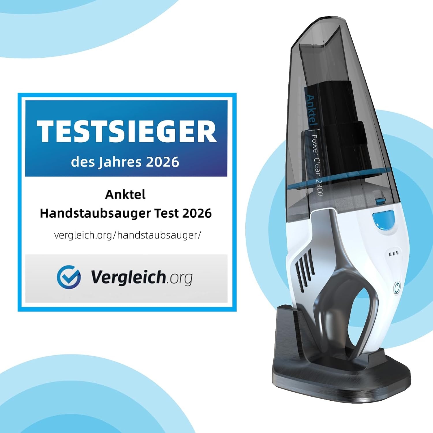 HEPA Ersatzfilter für Handstaubsauger, 2er-Set - 33% Rabatt