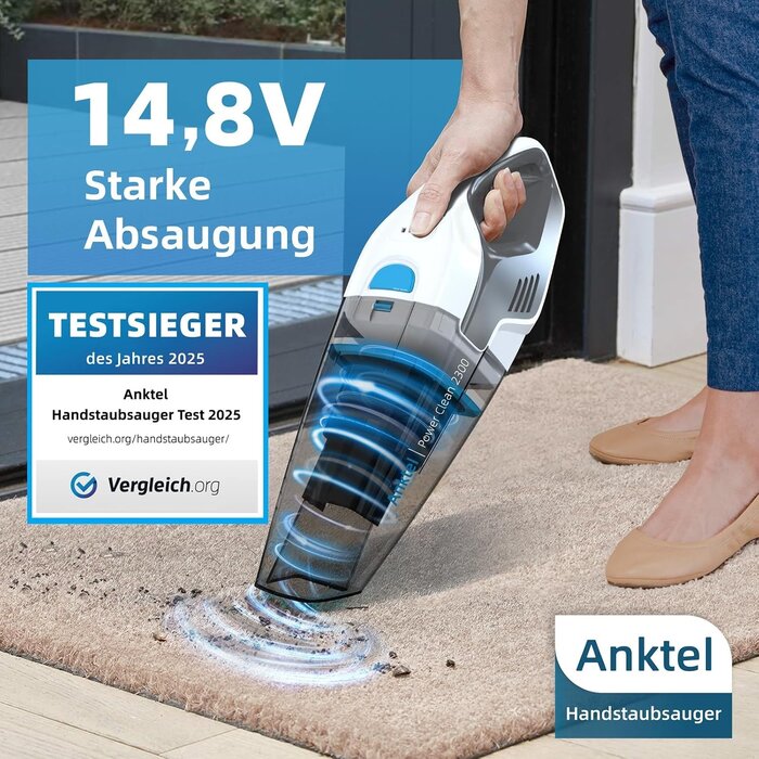 HEPA Ersatzfilter für Handstaubsauger, 2er-Set - 33% Rabatt