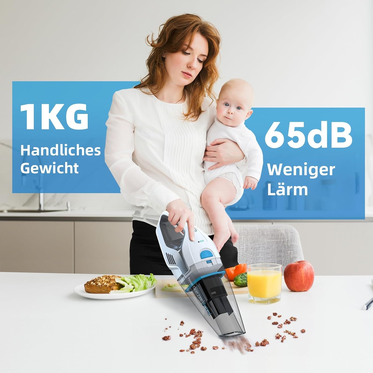 HEPA Ersatzfilter für Handstaubsauger, 2er-Set - 33% Rabatt