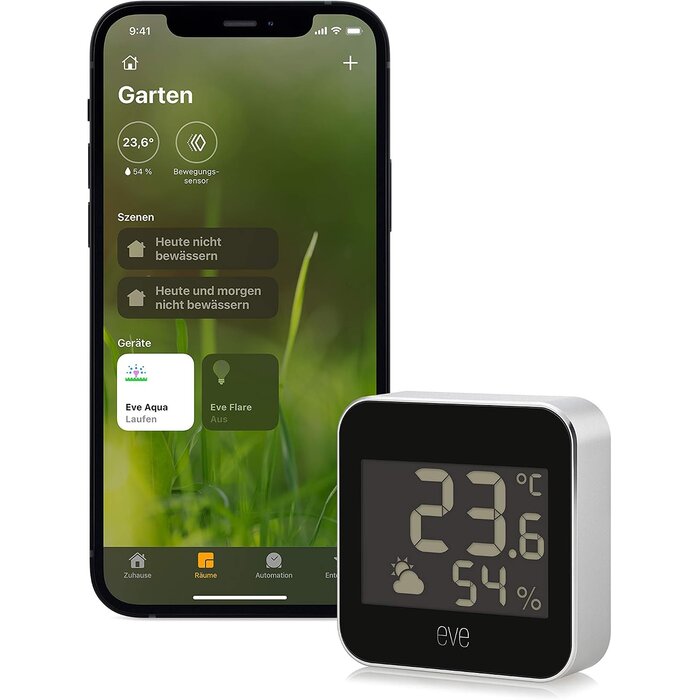 Smarte Wetterstation für Außen - Grau - 34% Rabatt - Ausgepackt & Neuwertig