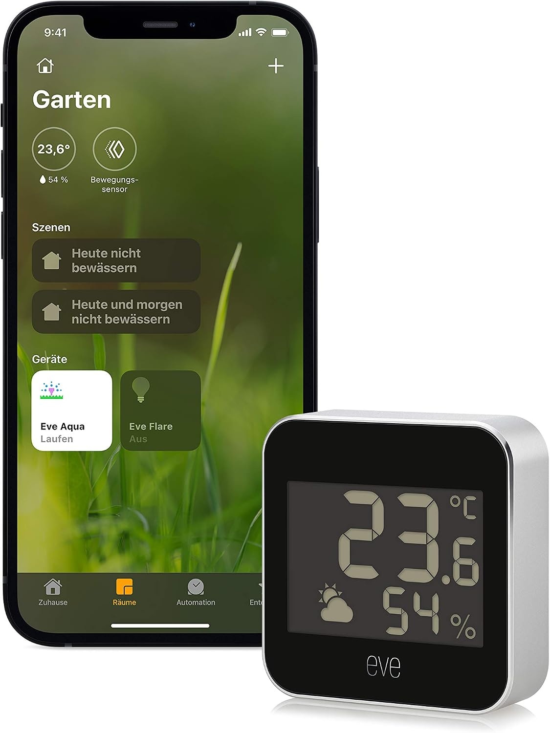 Smarte Wetterstation für Außen - Grau - 34% Rabatt - Ausgepackt & Neuwertig