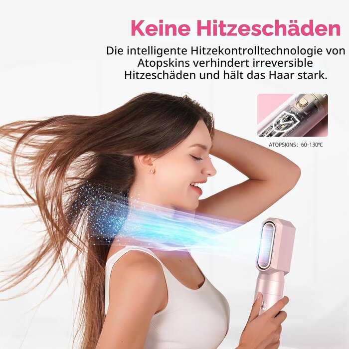 6-in-1 Warmluftbürste Multistyler 1000W Orange - 33% Rabatt