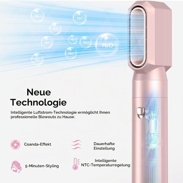 6-in-1 Warmluftbürste Multistyler 1000W Orange - 33% Rabatt