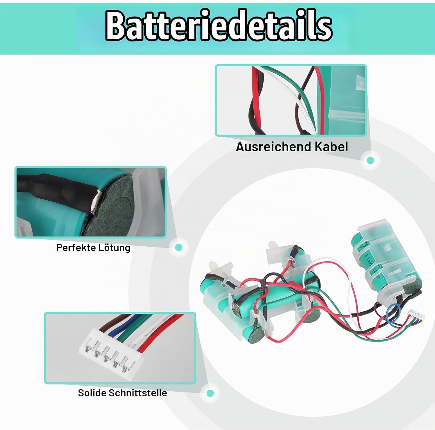 18V Staubsauger Ersatzakku 3000mAh - 33% Rabatt - Ausgepackt & Neuwertig