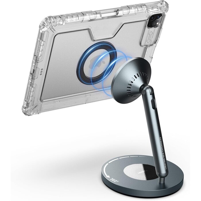 Magnetischer 2-in-1 Tablet-Ständer & MagSafe-Ladestation, Spacegrau, 29% Rabatt