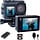4K Action-Kamera 64MP 60FPS Dual-Display inkl. Zubehör - 34% Rabatt