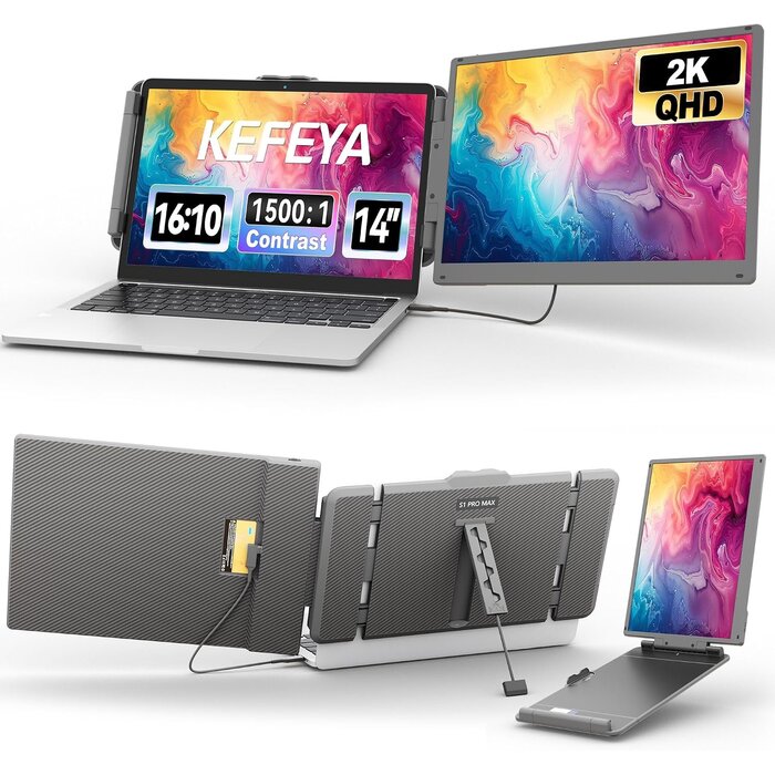 Triple Laptop Monitor Extender 15,6 Zoll - 35% Rabatt