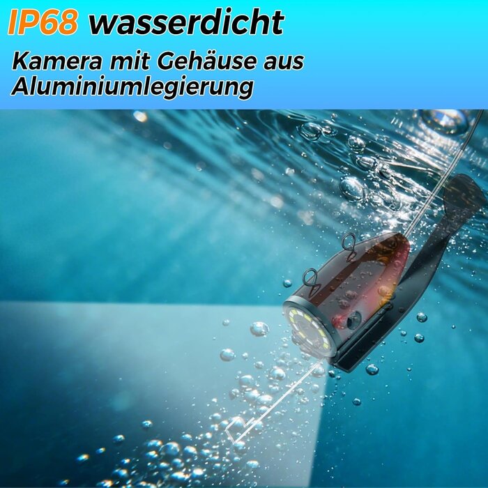 Unterwasser-Angelkamera 7 Zoll HD - 34% Rabatt auf Ausgepackt-Modell