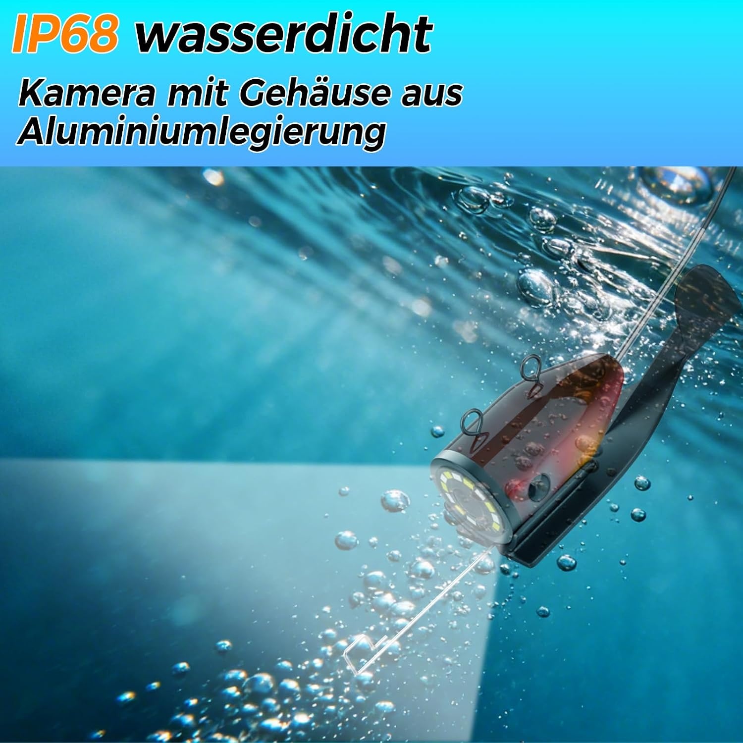 Unterwasser-Angelkamera 7 Zoll HD - 34% Rabatt auf Ausgepackt-Modell