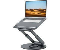Ergonomischer Laptopständer 10-17 Zoll | 360° Drehbar | 33% Rabatt