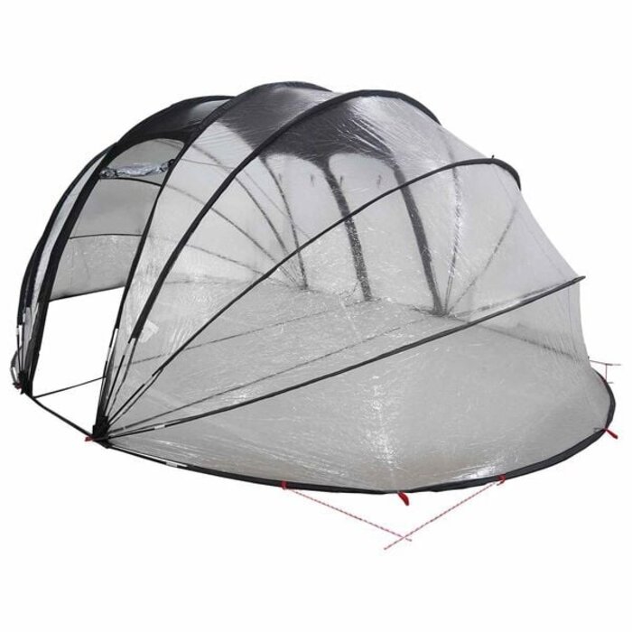 Vidaxl Poolzelt Kuppel Transparent 538x440cm - 35% Rabatt