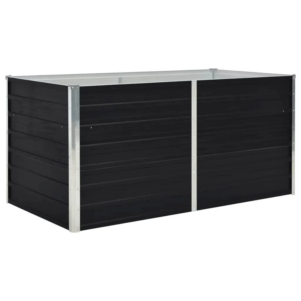Vidaxl Hochbeet 160x80x45 cm Anthrazit - 33% Rabatt auf Ausgepackt-Zustand