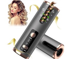 Automatischer Lockenstab tragbar, USB-aufladbar - 46% Rabatt