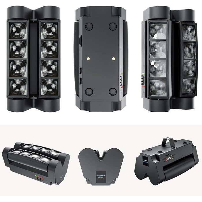 LED Spider Moving Head 2er-Set RGBW - 35% Rabatt