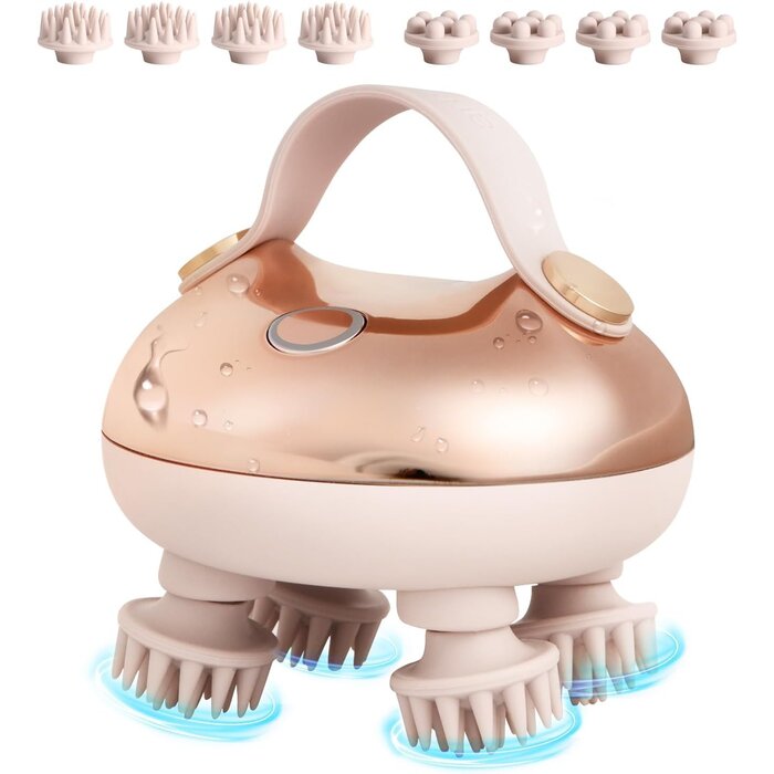 Elektrisches Kopfmassagegerät, 3 Stufen, IPX7 wasserdicht - 32% Rabatt