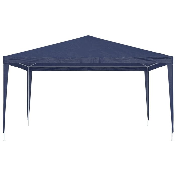 Vidaxl Party-Pavillon 4x4 m Blau - Stahlgestell - 34% Rabatt - Ausgepackt