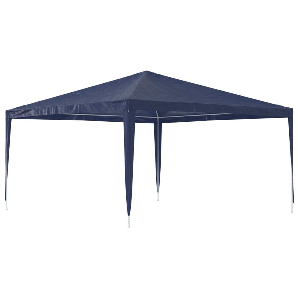 Vidaxl Party-Pavillon 4x4 m Blau - Stahlgestell - 34% Rabatt - Ausgepackt