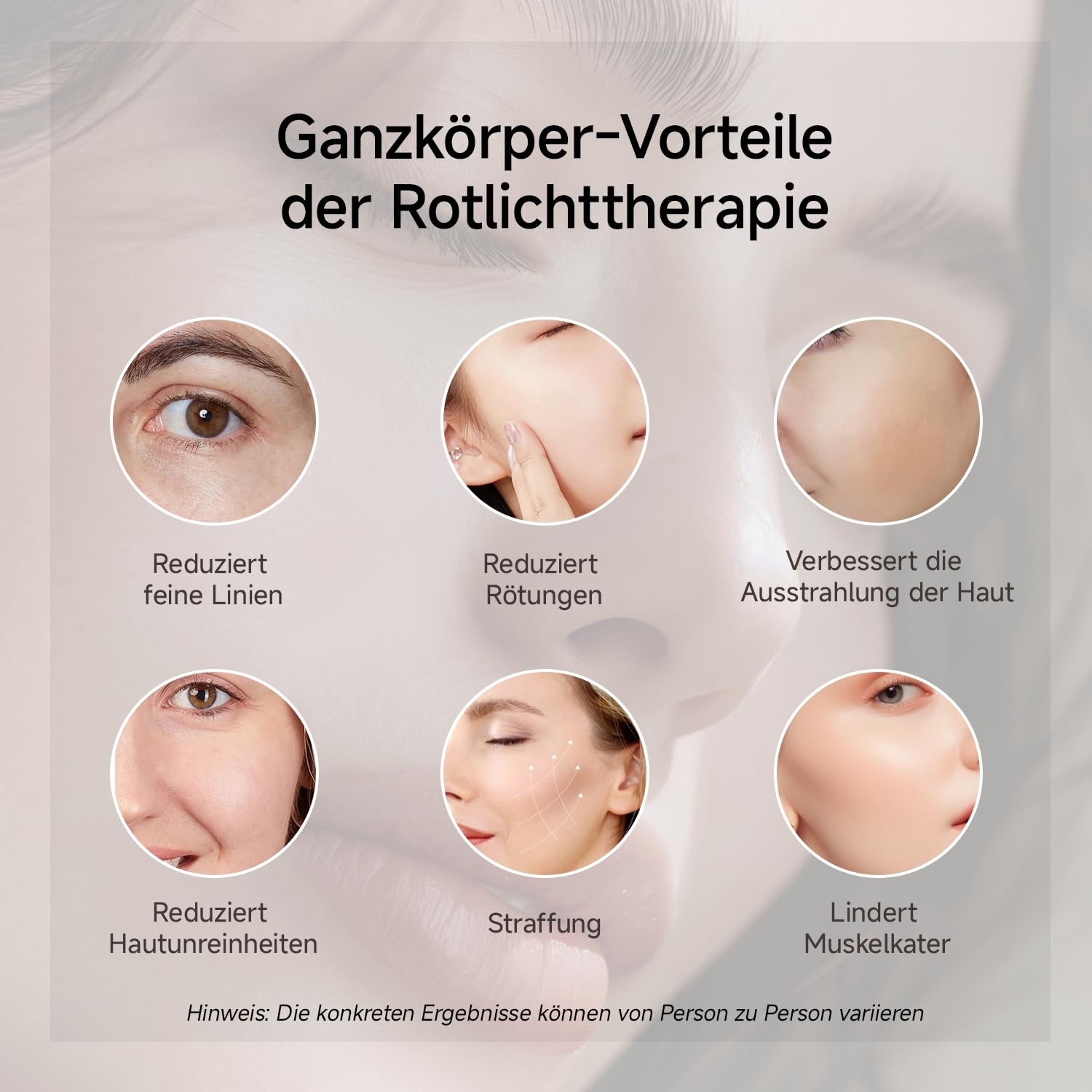 LED-Lichttherapiegerät für Körper & Gesicht - 35% Rabatt