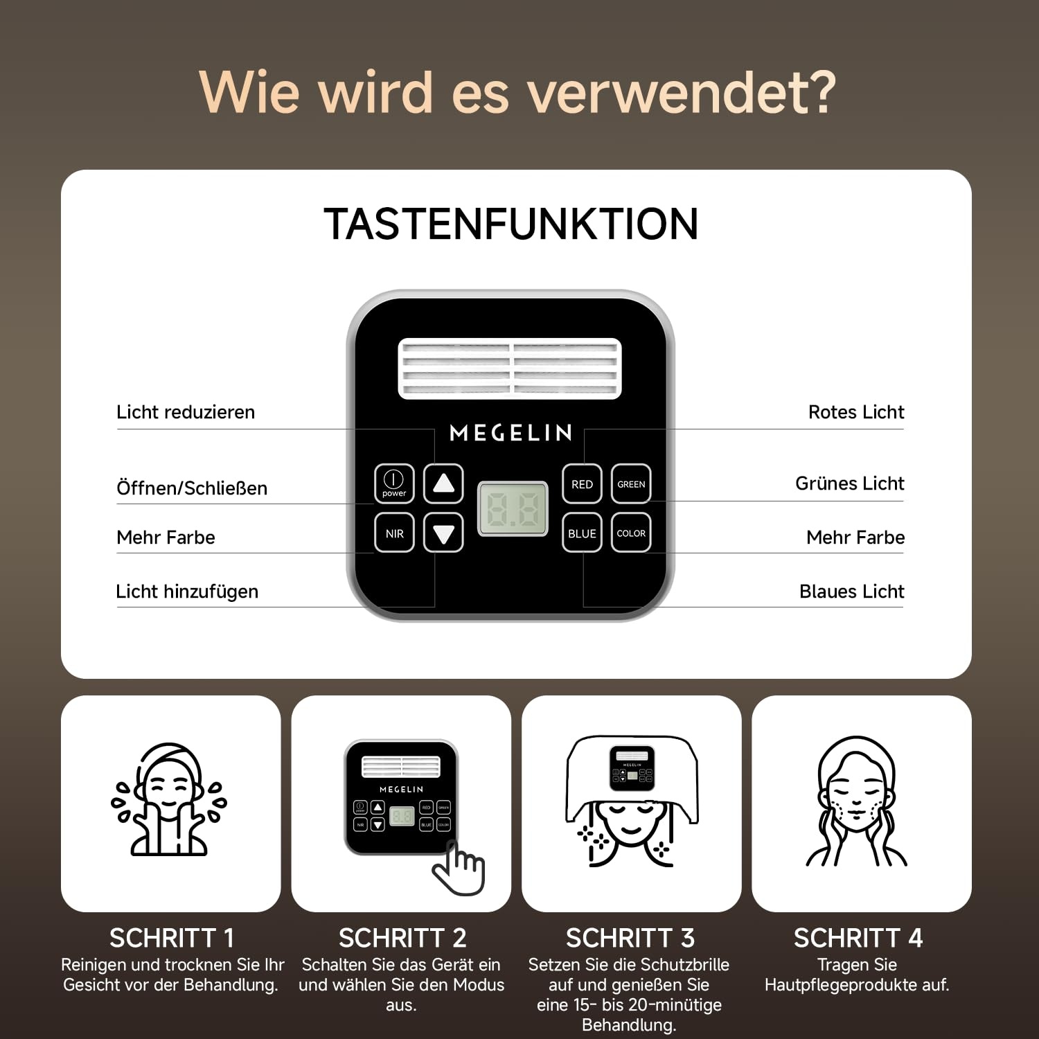 LED-Lichttherapiegerät für Körper & Gesicht - 35% Rabatt