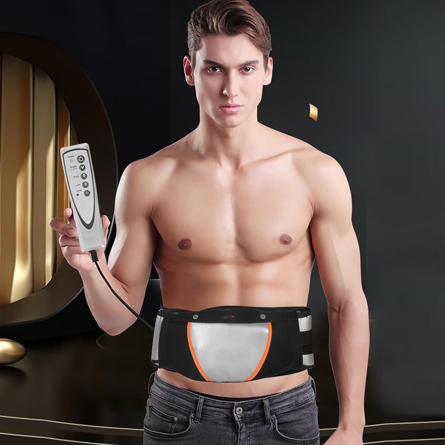 Vibrations- und Wärmegürtel für Fitness & Regeneration - 27% Rabatt