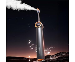 Elektrische Schallzahnbürste mit Bubble-Jet, Sternengrau - 40% Rabatt