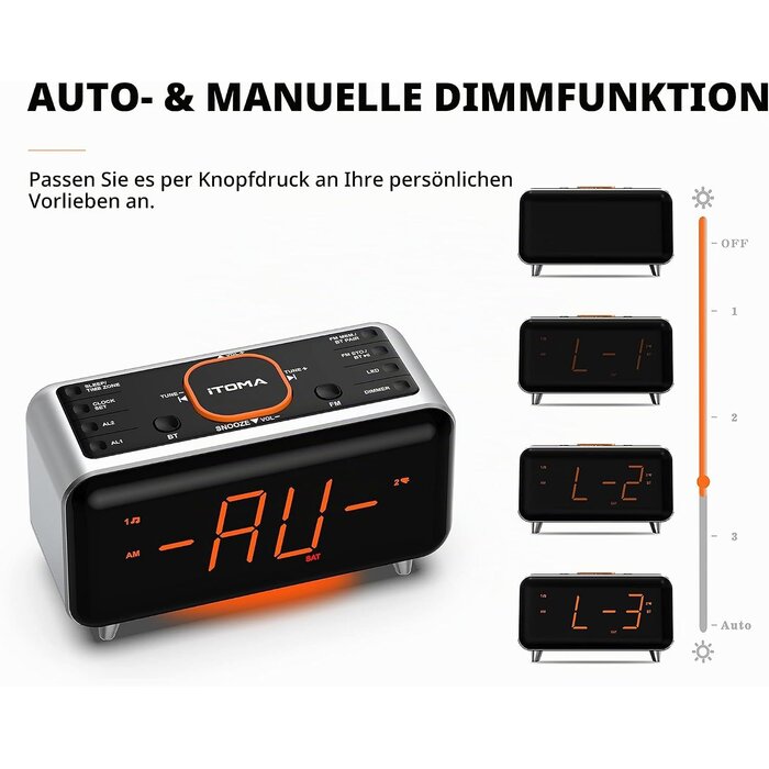 Smarter Radiowecker mit App-Steuerung & Bluetooth - 28% Rabatt