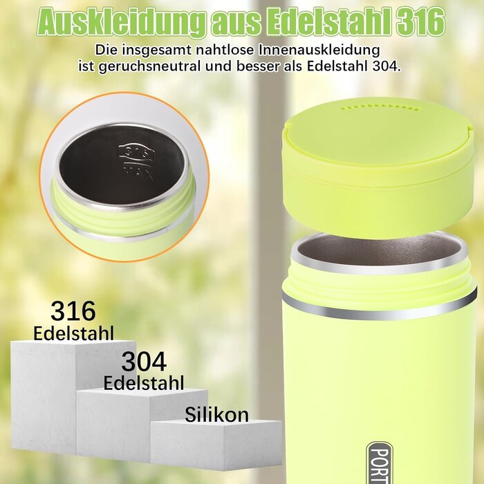 Elektrischer Reise-Wasserkocher 500 ml - 32% Rabatt - Edelstahl