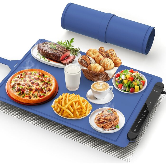 Flexible elektrische Silikon-Warmhalteplatte 300W - 35% Rabatt